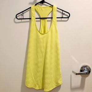 Yellow Lululemon Tank
